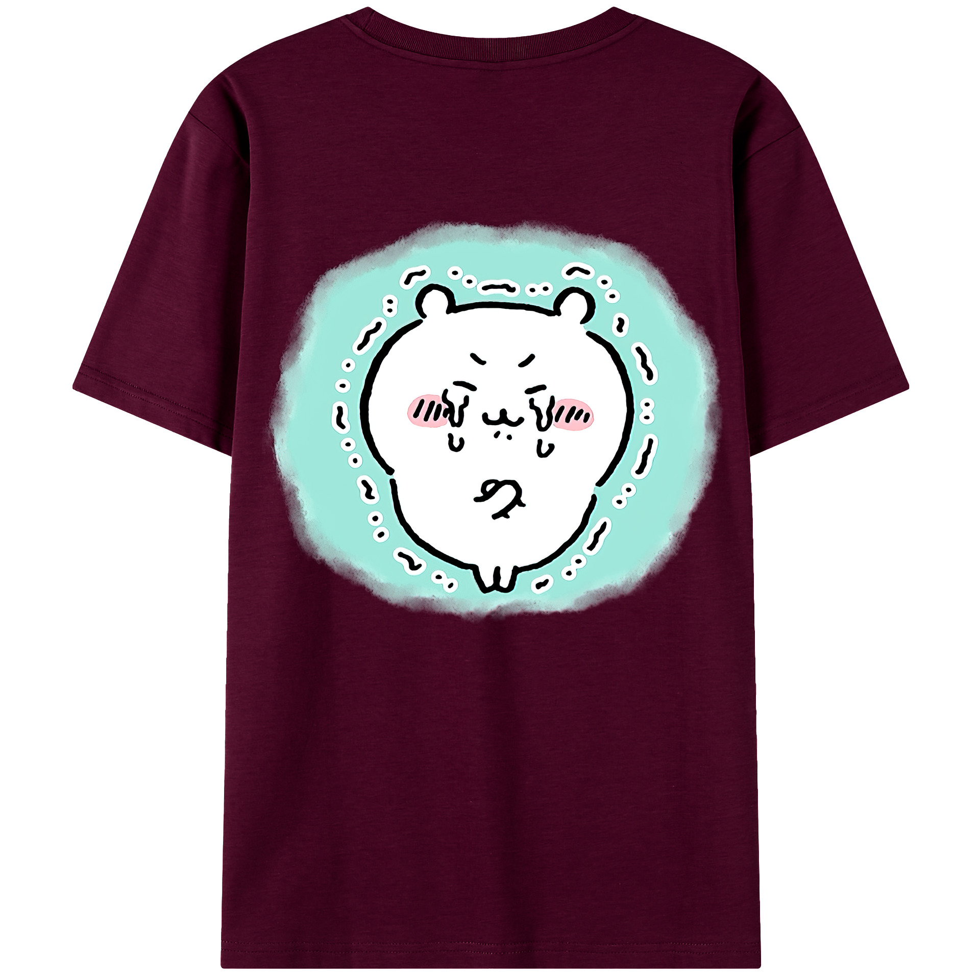 （画像用） ちいかわ ちいかわ Chii-kawa chiikawa レディース半袖Tシャツ(バックプリント)